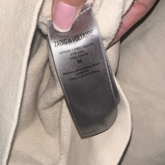 Zadig & Voltaire Rock Crewneck Sweatshirt Womens Size M - Picture 9 of 10